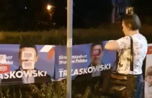 Wyborczyni Andrzeja Dudy w przedwyborczej akcji️