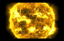 Astronomowie pokazali film poklatkowy obrotu Słońca w ciągu 10 lat.