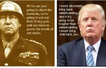 Generał USA George S. Patton inkarnował się jako Donald Trump