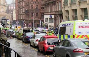 Szkocja. Atak nożownika w hotelu w centrum Glasgow. BBC: Trzy osoby nie...