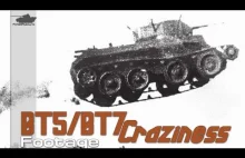 Szaleńsze popisy jazdy radzieckim czołgiem BT5 i BT7