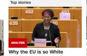 CNN ma problem z 'bezbarwną' Europą, "Why EU is so white?"