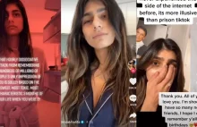 Na TikToku pojawił się ruch wspierający Mię Khalifę i jej walkę z branżą porno
