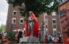 Nazizm zakazany, więc postawili pomnik Lenina. Gelsenkirchen, Niemcy...