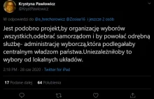 Pawłowicz: "Jest podobno projekt by organizację wyborów odebrać samorządom"