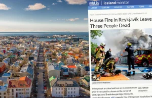 Ludzie ratowali się, skacząc z okien. W pożarze w Reykjaviku zginęło 3 Polaków.