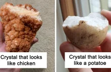 Użytkownicy Twittera zamieszczają kryształy, które wyglądają jak jedzenie