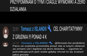 Youtuber amadeusz ferrari oszukuje ze zbiórka charytatywną.