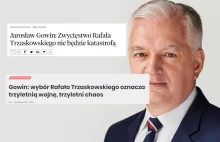 Gowin w piątek: prezydent Trzaskowski to nic złego. Gowin dzisiaj: wojna i chaos