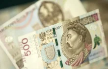 Banknoty o nominale 500 zł będzie można wypłacić w wybranych bankomatach
