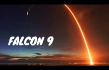 Przelot rakiety Falcon 9 nad Polską - SpaceX