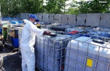 Bomba ekologiczna w Mikołowie: Zaleziono 115 tys. litrów farb i rozpuszczalników