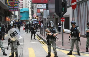 Pierwsze zatrzymania w Hongkongu po wprowadzeniu nowego prawa