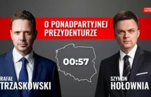 O ponadpartyjnej prezydenturze - Rozmowa Rafała Trzaskowskiego i Szymona Hołowni