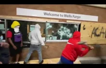 BLM włamuje się do Wells Fargo Bank