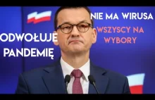 Morawiecki odwołuje wirusa . Muszą być tłumy na wyborach