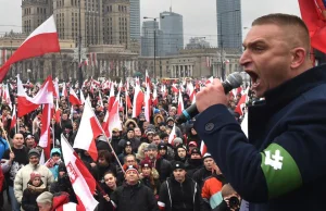 Bąkiewicz [Marsz Niepodległości] agituje za Dudą i naciska na JKM