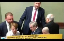 Minister Szumowski pijany w sejmie