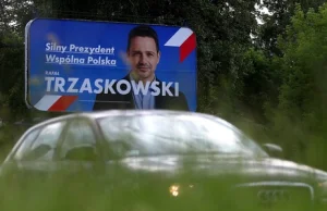 Sondaż prezydencki: Trzaskowski przegrywa z Dudą w II turze