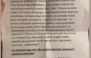Listy w skrzynkach jak PiS odradza głosowanie na R.Trzaskowskiego