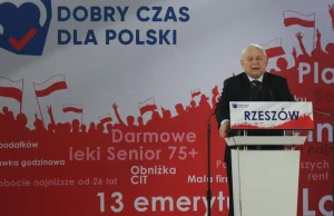 Jarosław Kaczyński pobiera 7740 zł emerytury.