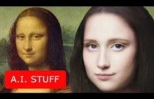 Ożywione twarze ludzi ze znanych portretów za pomocą AI