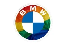 Tęczowe logo BMW w ogniu krytyki.
