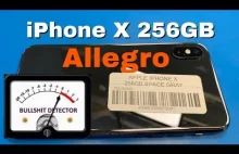 iPhone X z Allegro - SPRAWDZAMY jak wyglada powystawowy telefon