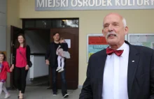 2015: Korwin-Mikke nie przekaże poparcia Dudzie. "To zero polityczne"