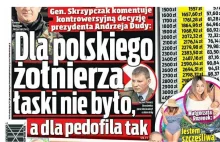 Fakt: Dla polskiego żołnierza łaski nie było, a dla pedofila tak