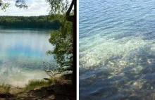 Najbardziej przejrzyste jezioro w Polsce kryje w sobie bursztynową komnatę?