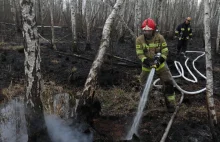 Pożar w Biebrzańskim Parku Narodowym. To było umyślne zaprószenie ognia