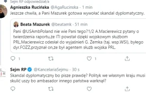 Ktoś zapomniał przelogować się z oficjalnego konta Sejmu RP xD