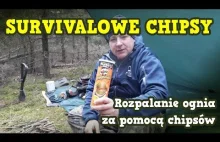 Chipsy jako rozpałka?/survival/bushcraft/outdoor