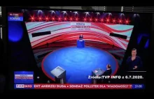 Absurdalny fragment debaty prezydenckiej w TVP