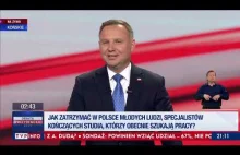 Andrzej Duda przegrał debatę prezydencką w Konskich