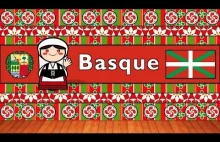 Język Basków - liczebniki, zwroty, tekst.