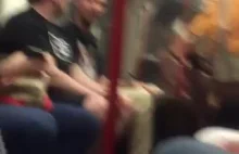 Trochę mało kulturalny sposób wyproszenia pijanego pasażera z pociągu
