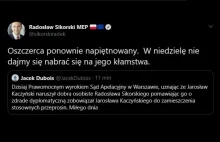 Kaczyński musi przeprosić Radosława Sikorskiego