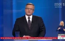 Komorowski przewidział