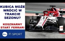 Kubica może wrócić do F1 jeszcze w tym roku?! "Ważne rozmowy trwają"