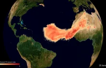 Ogromna chmura pyłu z Sahary zaatakowała USA
