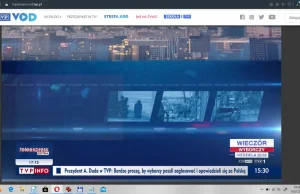 TVP Info wyłączyło stream na żywo na czas orędzia Grodzkiego