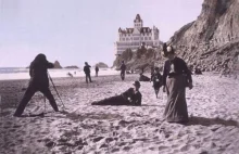 Unikatowe fotografie domu na klifie " Cliff House" z początku 1900 roku. -...
