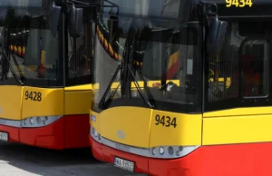 Czarna seria. Kolejny wypadek autobusu w Warszawie! Tym razem autobus 105