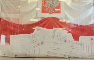 Lublin: Karta ubrudzona tak, aby nie można było zagłosować.