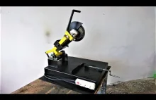 Making Holder Stand For Metal Cutter with Large Angle Grinder - Wise Crafts