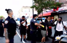 NYPD skutecznie hamuje zapędy protestujących BLM w Nowym Jorku