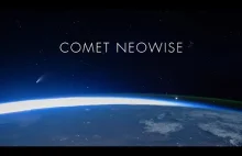 Kometa NEOWISE - widok z ISS