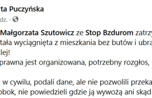 Lewacka terrorystka bijąca ludzi i niszcząca ich auta w końcu w rękach policji